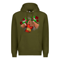 Army Green Latina Mexican Premium Hoodie - RanaPortraitStore