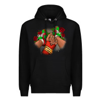 Black Latina Mexican Premium Hoodie - RanaPortraitStore