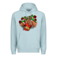 Blue Mist Latina Mexican Premium Hoodie - RanaPortraitStore