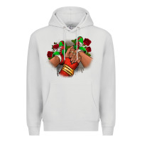 Dove Grey Latina Mexican Premium Hoodie - RanaPortraitStore
