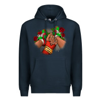 Navy Latina Mexican Premium Hoodie - RanaPortraitStore