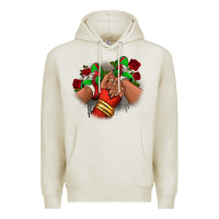 Oatmeal Heather Latina Mexican Premium Hoodie - RanaPortraitStore