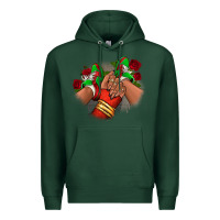 Sports Green Latina Mexican Premium Hoodie - RanaPortraitStore