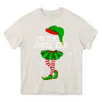 Cream matching family group i'm the jovie elf christmas t shirt Heavy Core Tee - minhPixels