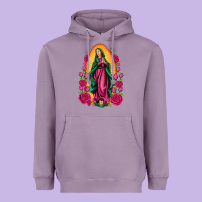Our Lady Of Guadalupe Heavyweight Hoodie Designed By Artiststas
