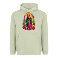 Matcha our lady of guadalupe Heavyweight Hoodie - Artiststas
