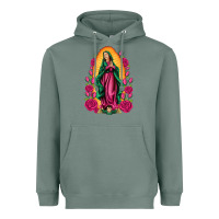 Sage our lady of guadalupe Heavyweight Hoodie - Artiststas