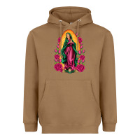 Toasted Coconut our lady of guadalupe Heavyweight Hoodie - Artiststas