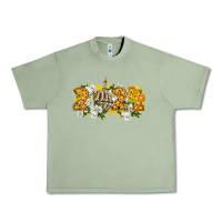 Oil Green 2024 skeleton middle finger new year Urban Heavy Tee - CowGirlArtShop