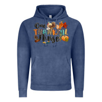 Vintage Denim one thankful nurse Vintage Hoodie - CowGirlArtShop