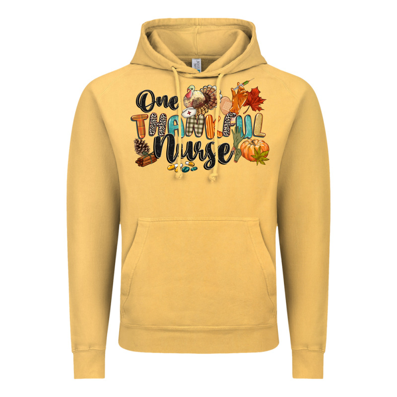 One Thankful Nurse Vintage Hoodie by CowGirlArtShop | Teevron