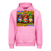Fuchsia Pink autism gnomes Urban Hoodie - AdoDesignShop