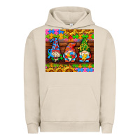Pigment French Oak autism gnomes Urban Hoodie - AdoDesignShop