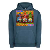 Pigment Midnight Navy autism gnomes Urban Hoodie - AdoDesignShop