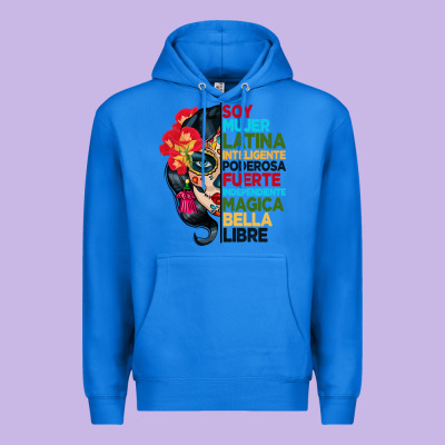 Sugar Skull Women Hispanic Heritage Month Premium Hoodie Designed By Bundleandbundleshop