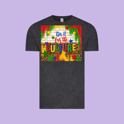Do It For The Culture Vintage Tee Designed By Tumblerdesignbyshophia