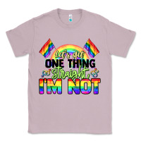 Lilac Let's get one thing straight i'm not Pride LGBTQ+ Classic Tee - NancyCooperArtShop
