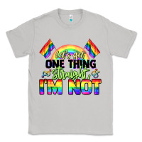 Moon Dust Let's get one thing straight i'm not Pride LGBTQ+ Classic Tee - NancyCooperArtShop