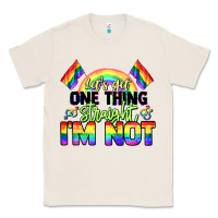 Natural Let's get one thing straight i'm not Pride LGBTQ+ Classic Tee - NancyCooperArtShop