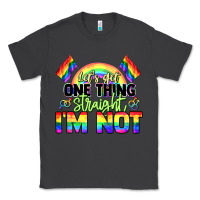 Smoke Let's get one thing straight i'm not Pride LGBTQ+ Classic Tee - NancyCooperArtShop