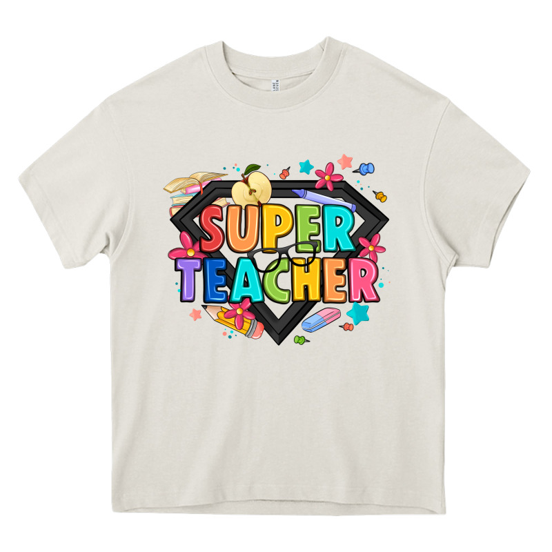 Super Teacher Heavy Core Tee by Artiststas | Teevron