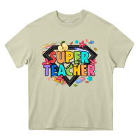 Mossy super teacher Heavy Core Tee - Artiststas