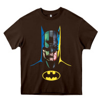 Chocolate Brown B.At.Man 80 Years Many Faces Heavy Core Tee - minhPixels