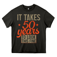 50 Years Old 50th Birthday Gifts For Men And Women Heavy Core Tee | Teevron