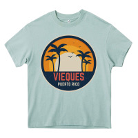 Vieques Puerto Rico Heavy Core Tee | Teevron