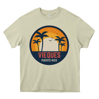 Mossy Vieques Puerto Rico Heavy Core Tee - minhPixels