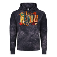 Cloud Black i love fall most of all Vintage Hoodie - CowGirlArtShop