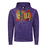 Cloud Purple i love fall most of all Vintage Hoodie - CowGirlArtShop