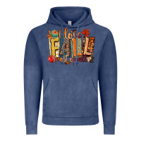 Vintage Denim i love fall most of all Vintage Hoodie - CowGirlArtShop