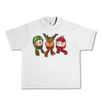 Lunar Rock christmas reindeer polar bear snowman Urban Heavy Tee - CowGirlArtShop