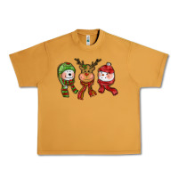 Peanut Butter christmas reindeer polar bear snowman Urban Heavy Tee - CowGirlArtShop