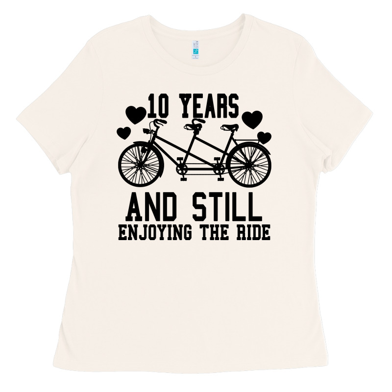 10 Years And Still Enjoying The Ride Ladies Tee by Bettercallsaul | Teevron