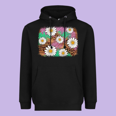 Easter Daisy Background Heavyweight Hoodie Designed By Artiststas