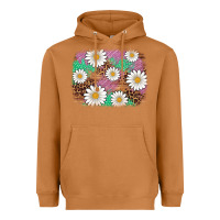 Meerkat easter daisy background Heavyweight Hoodie - Artiststas