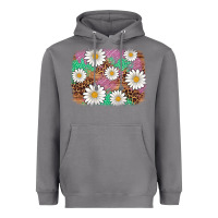 Storm easter daisy background Heavyweight Hoodie - Artiststas