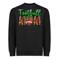 Black football mom Heavyweight Sweatshirt - CowhideDigitalArt