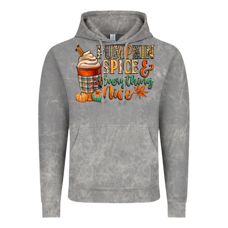 Pumpkin Spice And Everything Nice Vintage Hoodie by CowGirlArtShop | Teevron