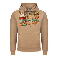 Vintage Coffee pumpkin spice and everything nice Vintage Hoodie - CowGirlArtShop