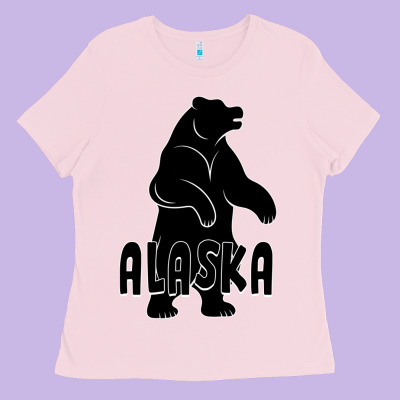 Alaska Bear Ladies Tee Designed By Bettercallsaul