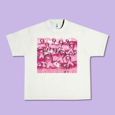 Ribbon Urban Heavy Tee Designed By Cowgirlartshop