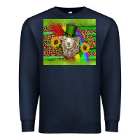 Navy st patricks sheep sunflowers rainbow serape leopard glitter Premium Sweatshirt - Artiststas