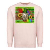 Pale Pink st patricks sheep sunflowers rainbow serape leopard glitter Premium Sweatshirt - Artiststas