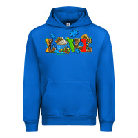 Cobalt autism coffee cup with sunflower Urban Hoodie - AdoDesignShop