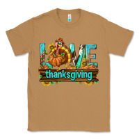 Toasted Coconut Love Thanksgiving with Turkey Classic Tee - texasbilliewilder