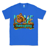 True Royal Love Thanksgiving with Turkey Classic Tee - texasbilliewilder