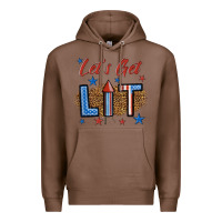 Chestnut let's get lit 1 Premium Hoodie - BundleAndBundleShop
